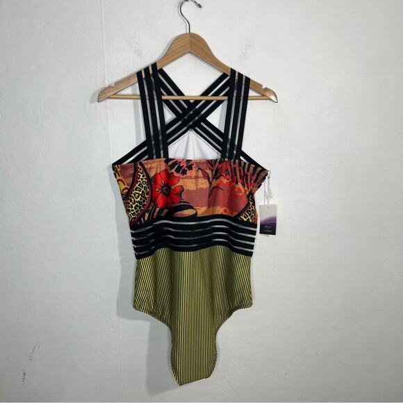 Averie Narelle Cross-over One Piece Swimsuit Size XXL NWT - Picture 6 of 14
